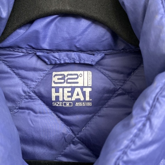 32 Degree Light Weight Puffer Jacket Women Medium Down Filled Packable - Picture 5 of 8